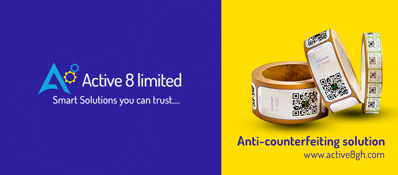 Active 8 secure printing and packaging samples