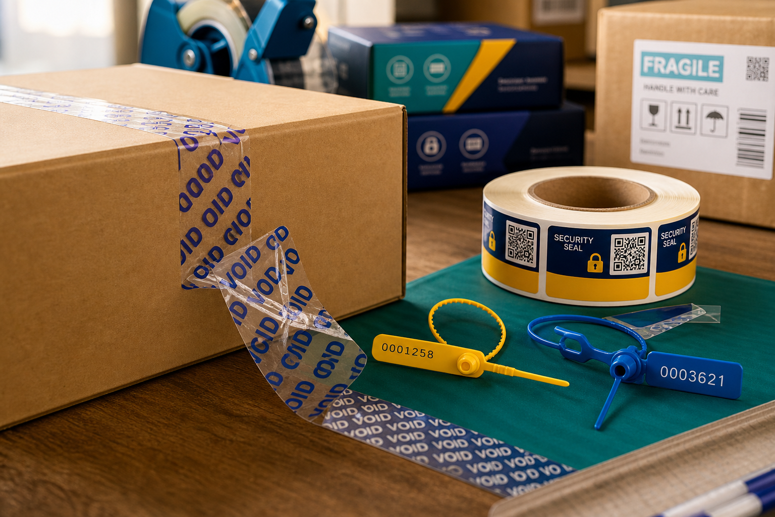 Tamper evident product security seals